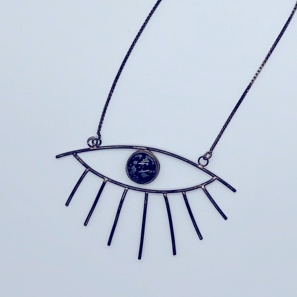 Evil Eye Long Necklace